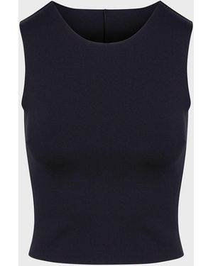 Commando Neoprene Shell Top - Black