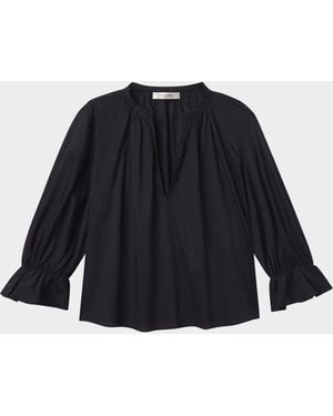 FRAME The Poet Blouse - Blue