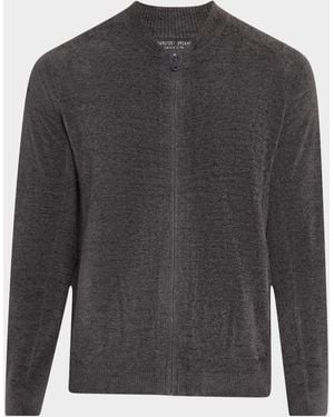 Barefoot Dreams Apos;S Cozychic Ultra Lite Full-Zip Jacket - Gray