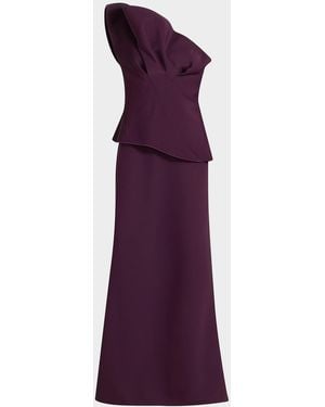 Acler Forever Young Lugano Maxi Dress - Purple