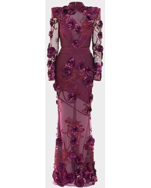 Zhivago One More Kiss Dear Gown - Purple