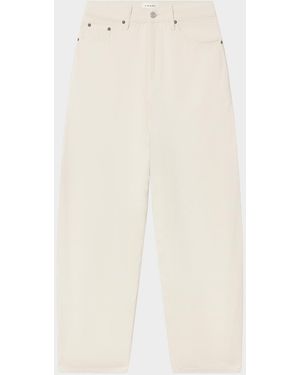 FRAME Apos;S Baggy Fit Denim Jeans - White