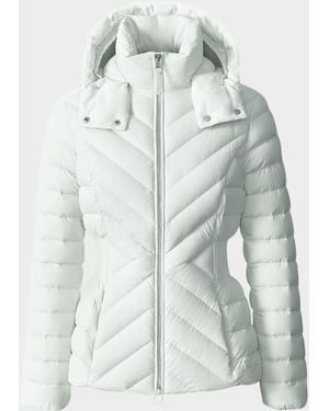 Mackage Idalee Light Down Jacket With Detachable Hood - Green
