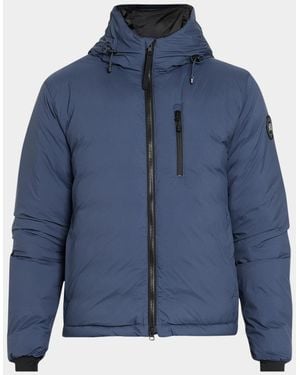 Canada Goose Apos;S Lodge Label Puffer Jacket - Blue