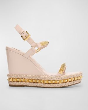 Louboutin wedges sale best sale
