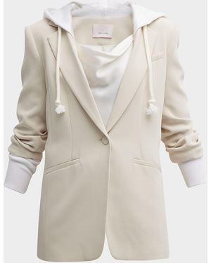 Cinq À Sept Hooded Khloe Jacket - Natural