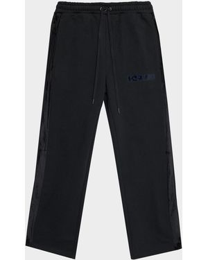 Ksubi Apos;S Embroidered Logo 4X4 Cotton Sweatpants - Blue