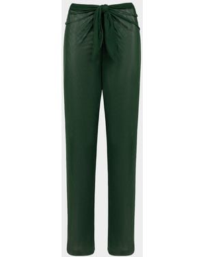 ViX Pareo Mesh Pants Coverup - Green