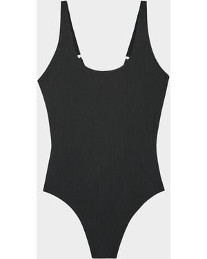 Wolford Beauty Cotton Sleeveless Bodysuit - Black
