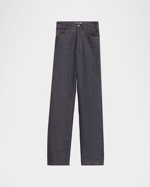 Altuzarra Mills Straight-Leg Pants - Blue