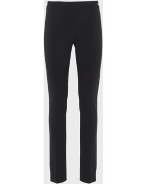 Callas Milano Mia Skinny Crepe Jersey Pants - Blue