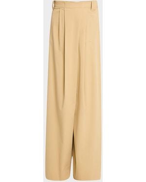 A.L.C. Brody Wide-Leg Pants - Natural
