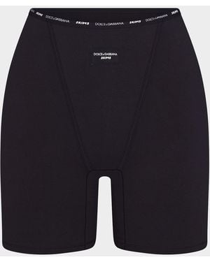 Dolce & Gabbana x SKIMS Cotton Jersey Boxers - Blue