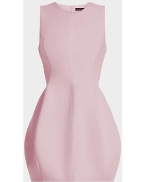 BCBGMAXAZRIA Cutout Bubble Mini Dress - Pink