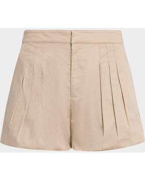 Generation Love Oria Cotton Sateen Bubble Shorts - Natural