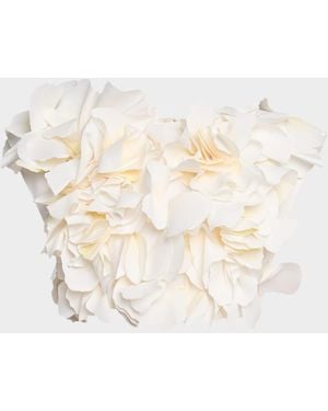 Acler Jackhill Floral Appliqué Top - Natural
