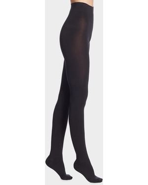 Wolford Ind. 100 Leg Support Opaque Tights - Blue
