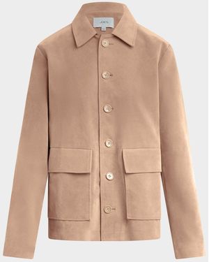 Joe & apos;s Jeans The Vegan Suede Chore Jacket - Natural