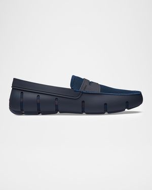 Swims Apos;S Mesh Penny Loafers - Blue