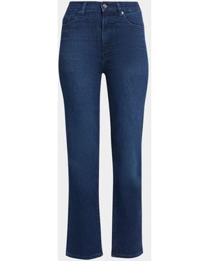 FRAME Le Sleek Straight Jeans - Blue