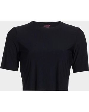 Commando Butter Cropped Tee - Red