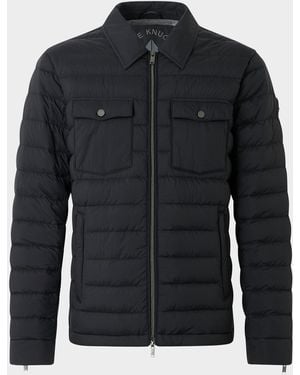 Moose Knuckles Ashton Quilted Down Overshirt - Black