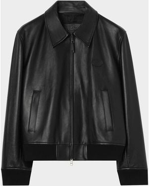 Burberry Bloomsbury Leather Jacket - Black