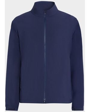 Peter Millar Gust Water-Resistant Jacket - Blue