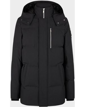 Moose Knuckles Cloud 3Q Quilted Down Jacket - Black