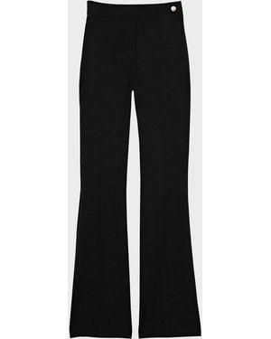 Callas Milano Danae High-Rise Flare Pants - Black