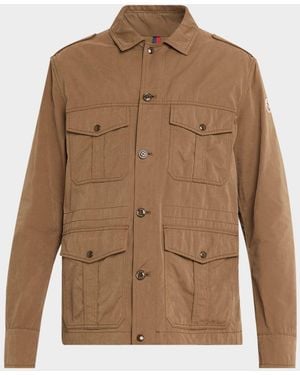 Moncler Apos;S Amnicon Field Jacket - Brown