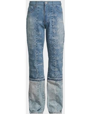 Who Decides War Maratre Tapered Jeans - Blue