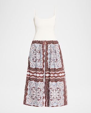 Cara Cara Tammy Tank Dress - White