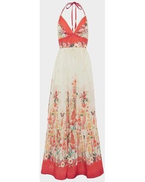 Aqua Blu Australia Claudia Maxi Dress - White