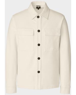Mackage Apos;S Porter-K Brushed Knit Shirt Jacket - Natural
