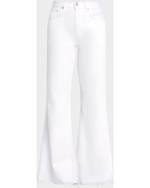 Anine Bing Wyatt Flare Jeans - White