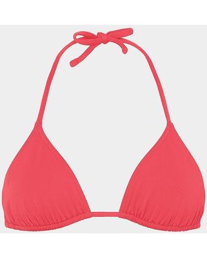 Eres Mouna Triangle Bikini Top - Red