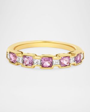 Stevie Wren 18K Monroe Ring With Diamonds - White