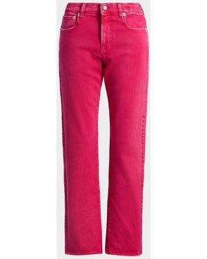 R13 Romeo Straight-Leg Jeans - Pink