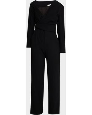 A.L.C. Skyla Asymmetric Jumpsuit - Black