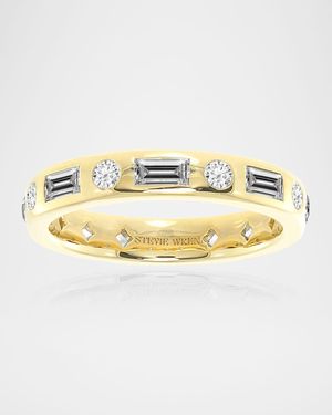 Stevie Wren Bag And Round Eternity Ring - Metallic