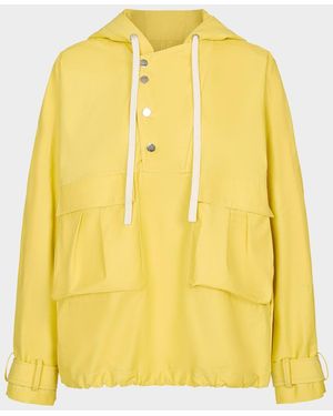 Twp Rain Check Hoodie - Yellow