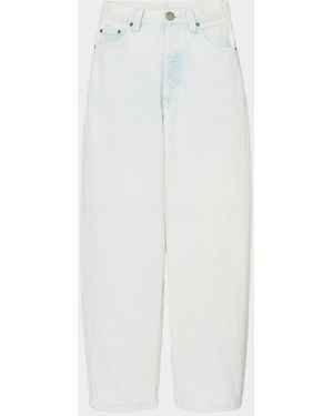 Marc Jacobs Mid-Rise Bow-Leg Jeans - White