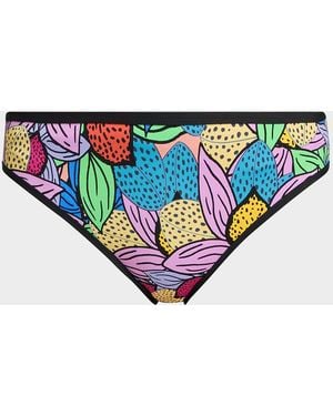 Johnny Was X Ashley Percival Hipster Bikini Bottom - Blue
