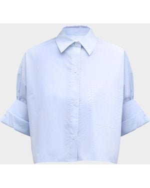 Twp Next Ex Cropped Shirt - White