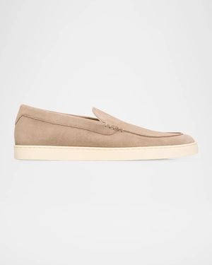 Brunello Cucinelli Apos;S Leather Moc-Toe Loafers - White