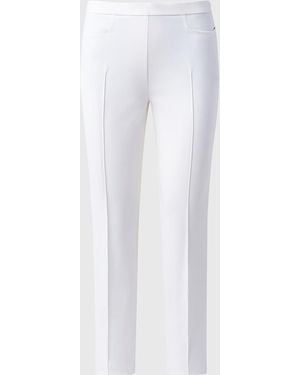 Akris Punto Franca Techno-Cotton Pants - White