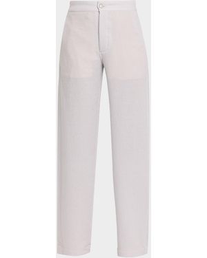 God & apos;s True Cashmere Affirmations Cashmere Straight-Leg Pants - Multicolor