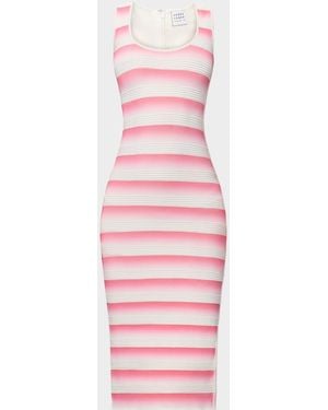 Hervé Léger The Clea Banded Ombre Dress - Pink