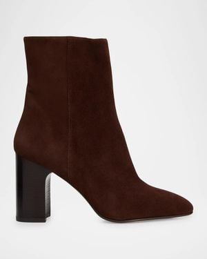 Stuart Weitzman Mulberry Suede Ankle Boots - Brown